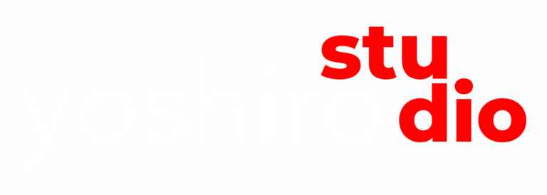 Logotipo que dice Yoshiro Studio